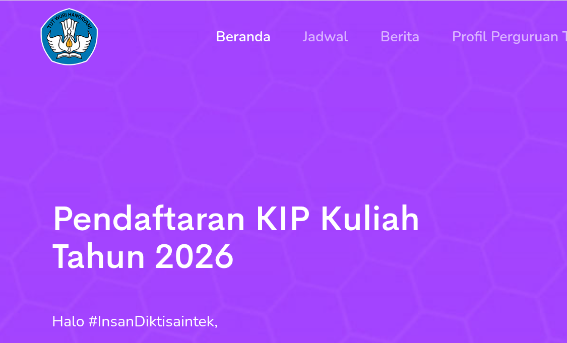 KIP Kuliah Jalur SNBT 2026 Kini Berbasis UMP, Peluang Siswa Daerah Makin Terbuka